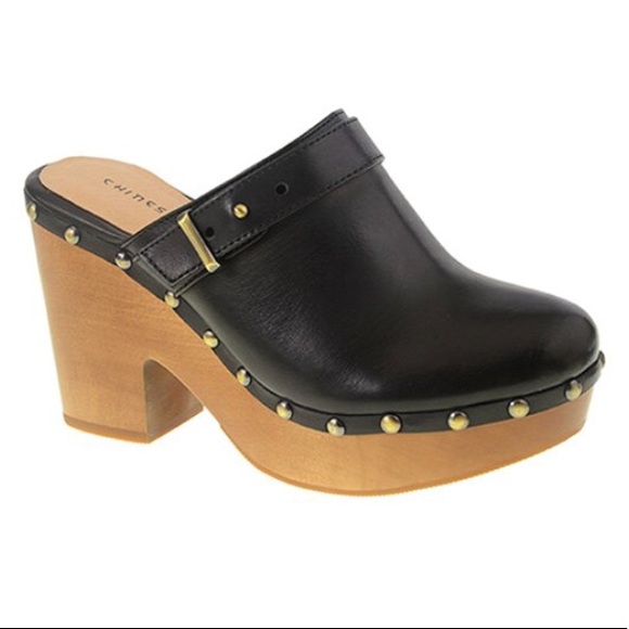 Chinese laundry Shoes - Chinese laundry- Black Leather, Walk On Clog
